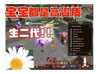 《天龙八部私服：高资质宝宝快速获取攻略与技巧》